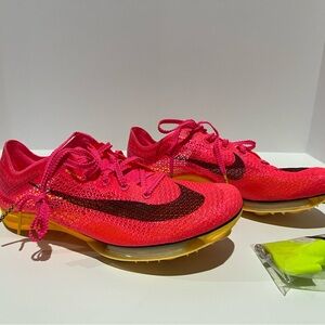 Nike Air Zoom Shoes CD4385-600 Men’s 7 Victory Hyper Pink Orange With Spikes